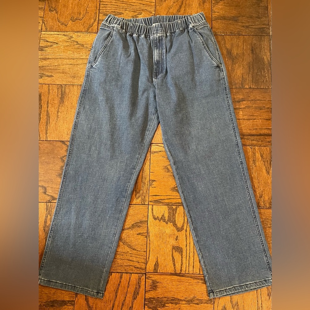 Relaxed Fit Blue Denim Jeans